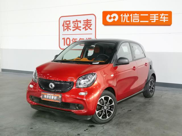 smart forfour 2016 1.0L 52kW Passion