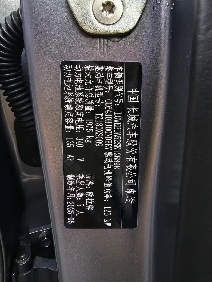 ORA Good Cat 2025 Model 430km Zunrong Model – фото 12