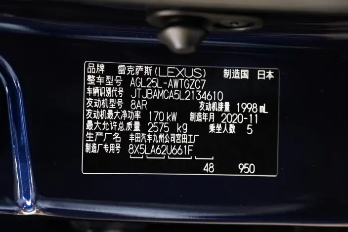 Lexus RX 2020 Model Facelift 300 4WD Deluxe Edition – фото 8