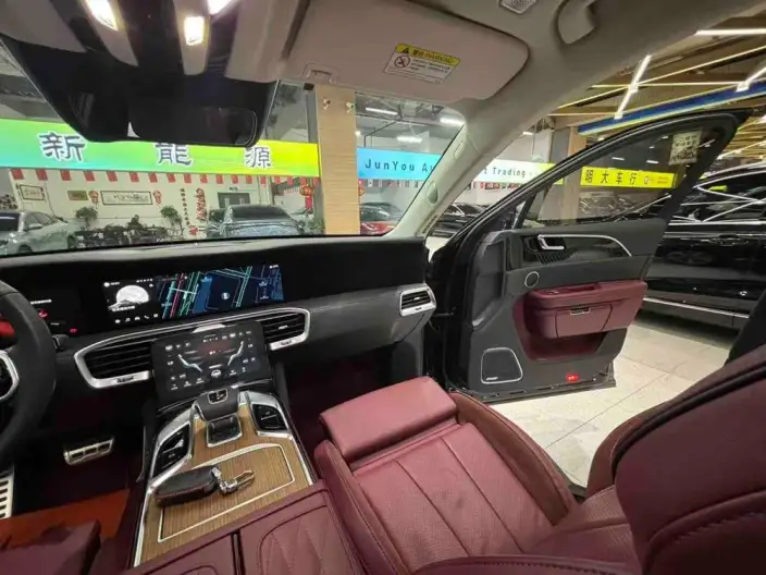 HONGQI E-HS9 2022 Model 690km Flag Xiang Edition VI seat – фото 12