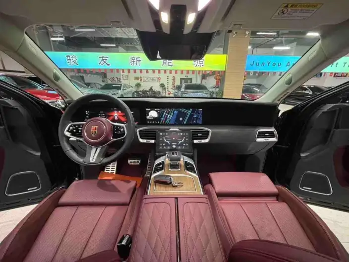 HONGQI E-HS9 2022 Model 690km Flag Xiang Edition VI seat – фото 18