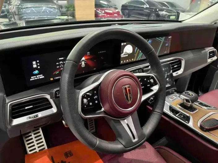 HONGQI E-HS9 2022 Model 690km Flag Xiang Edition VI seat – фото 19
