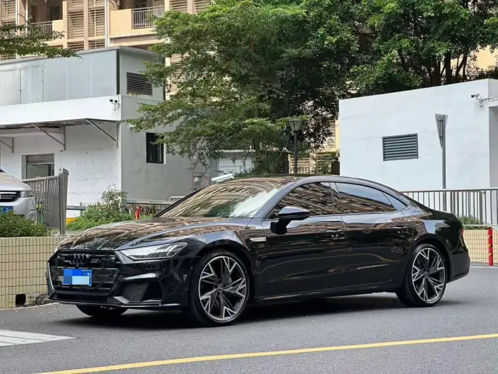 Audi A7 L 2023 Model 45 TFSI quattro S-line Black Samurai Edition – фото 1