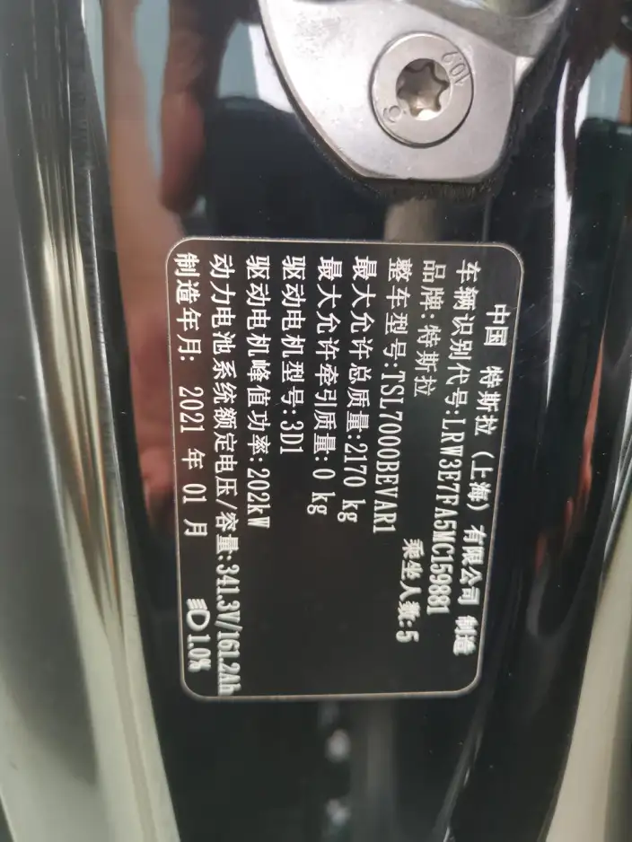 Model 3 2021 Model Standard Battery Life Rear Drive L Class Edition – фото 10