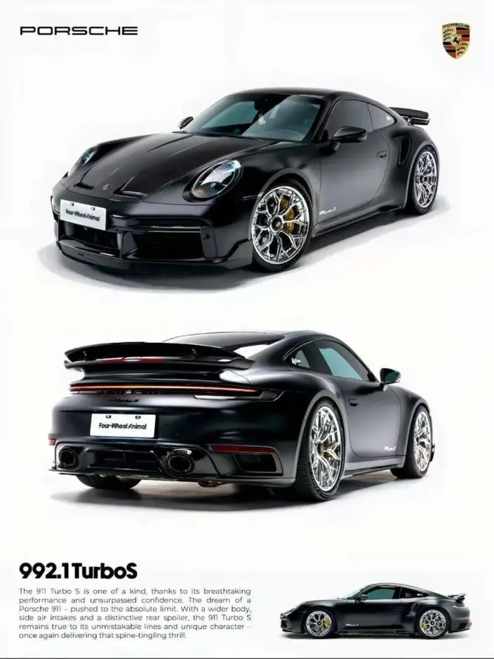 PORSCHE 911 2023 Model Turbo S 3.7T – фото 7