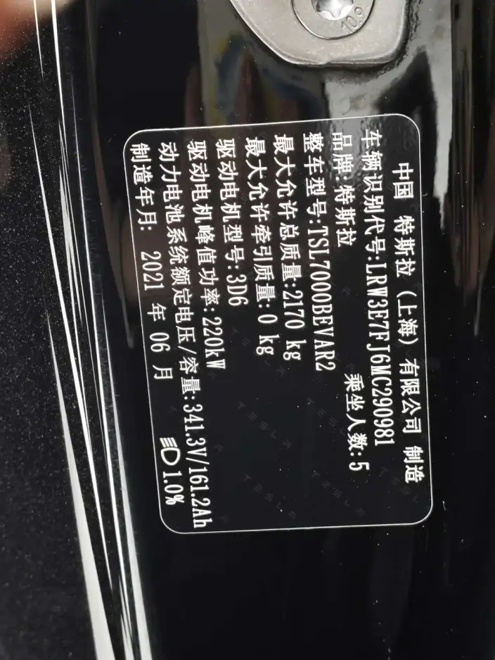 Model 3 2021 Model Standard Battery Life Rear Drive L Class Edition 3D6 – фото 8