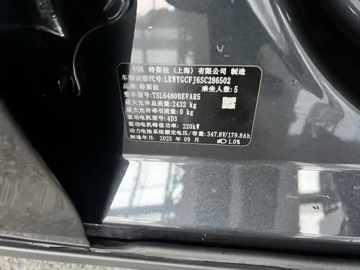 Model Y 2025 Model Rear-wheel drive version – фото 10