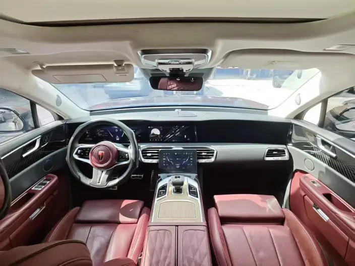 HONGQI E-HS9 2024 Model 690km Flag Xiang Edition VI seat – фото 7