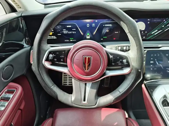 HONGQI E-HS9 2024 Model 690km Flag Xiang Edition VI seat – фото 8