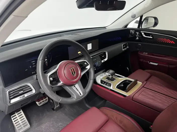 HONGQI E-HS9 2022 Model 690km Flag Xiang Edition VI seat – фото 9
