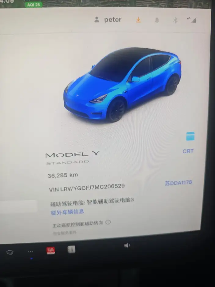 Model Y 2021 Model Standard Battery Life Rear-wheel drive version – фото 6