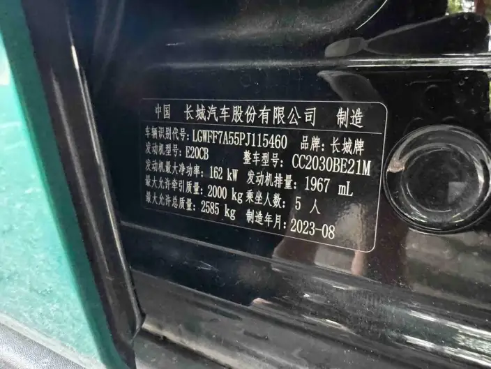 Tank 300 2024 Model 2.0T Challenger – фото 9