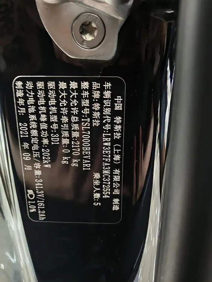 Model 3 2021 Model Standard Battery Life Rear Drive L Class Edition 3D1 – фото 9