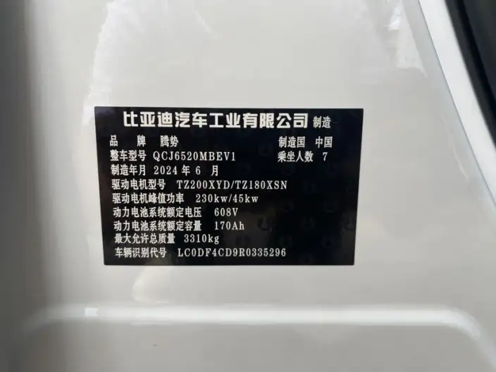 Denza D9 EV 2024 Model 600 4WD Flagship Model – фото 9
