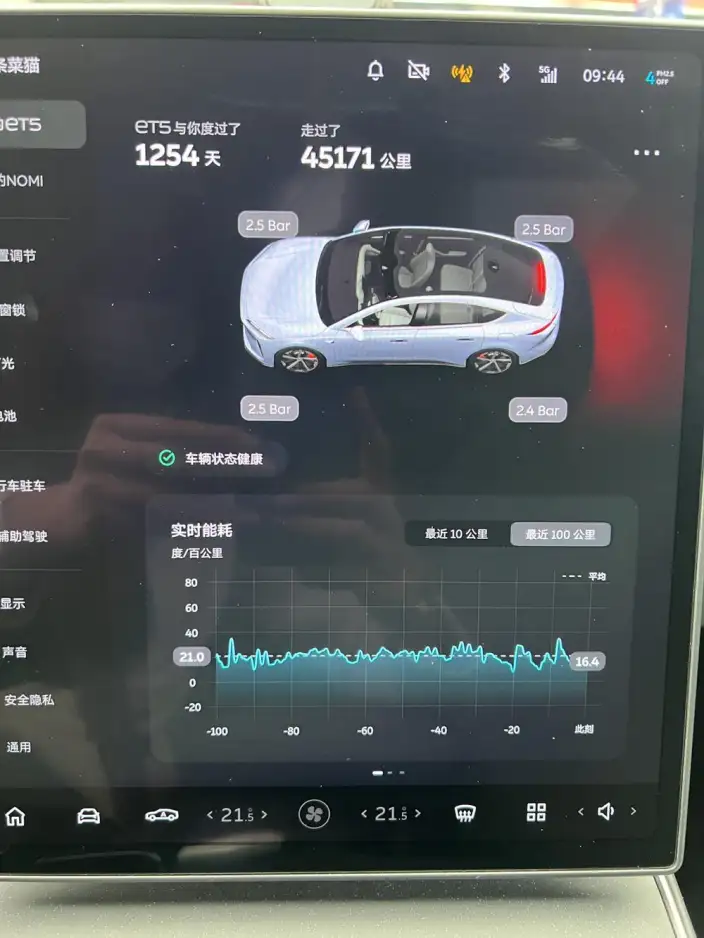 NIO ET5 2022 Model 75kWh – фото 9
