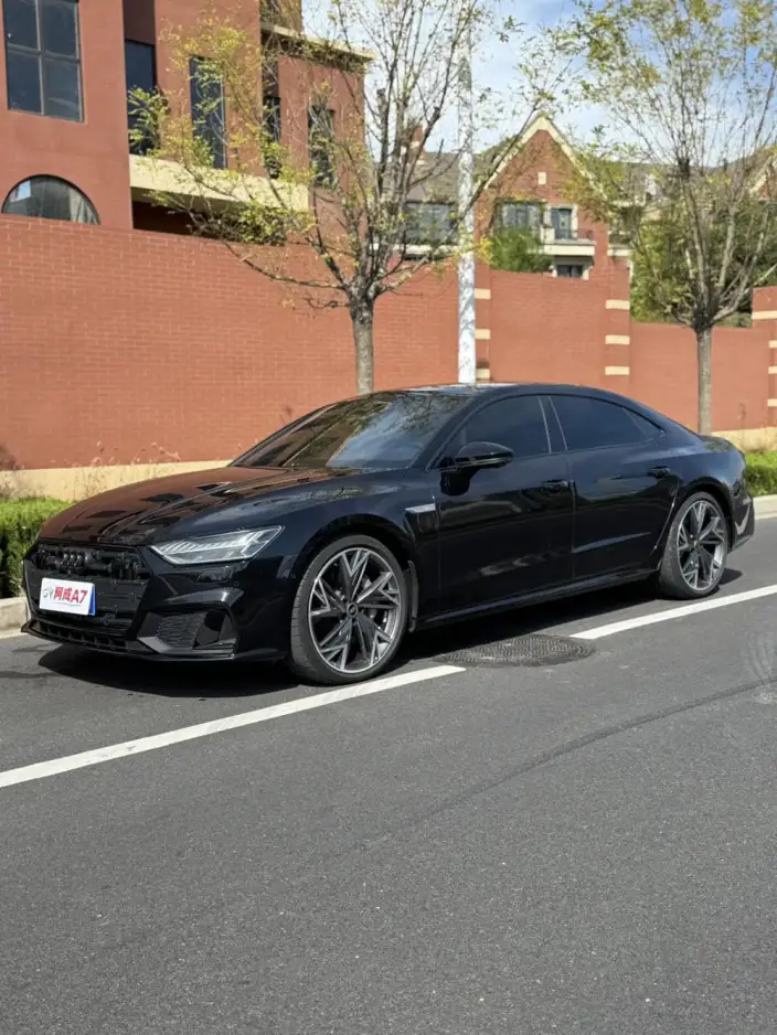 Audi A7 L 2024 Model 55 TFSI quattro S-line Black Samurai Edition – фото 1