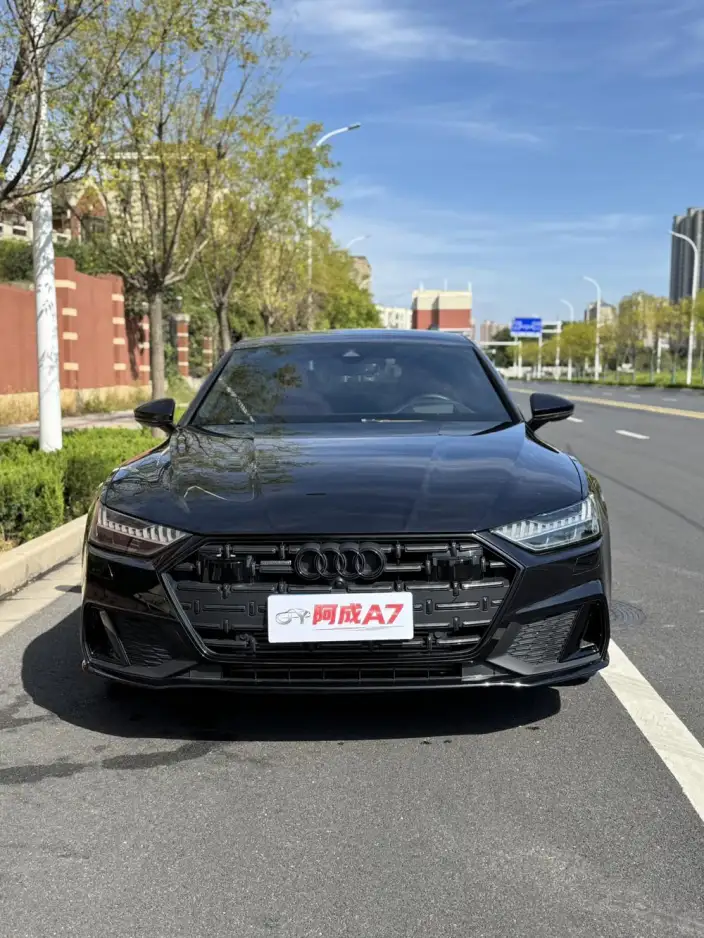 Audi A7 L 2024 Model 55 TFSI quattro S-line Black Samurai Edition – фото 2