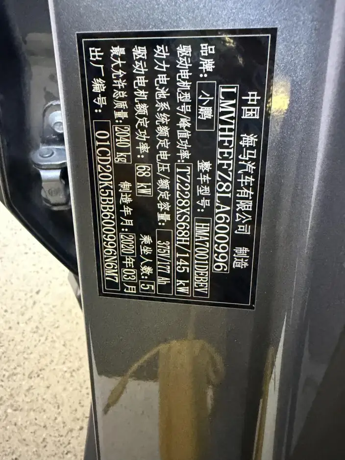 XPeng G3 2020 Model 520 Smart Edition – фото 8
