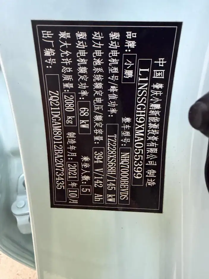 XPeng G3 2021 Model G3i 460G – фото 9