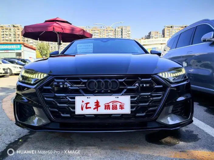 Audi A7 L 2024 Model 45 TFSI quattro Black Samurai Edition – фото 2