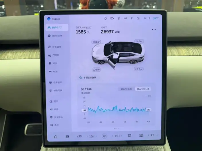 NIO ET7 2021 Model 100kWh First Edition Edition – фото 8