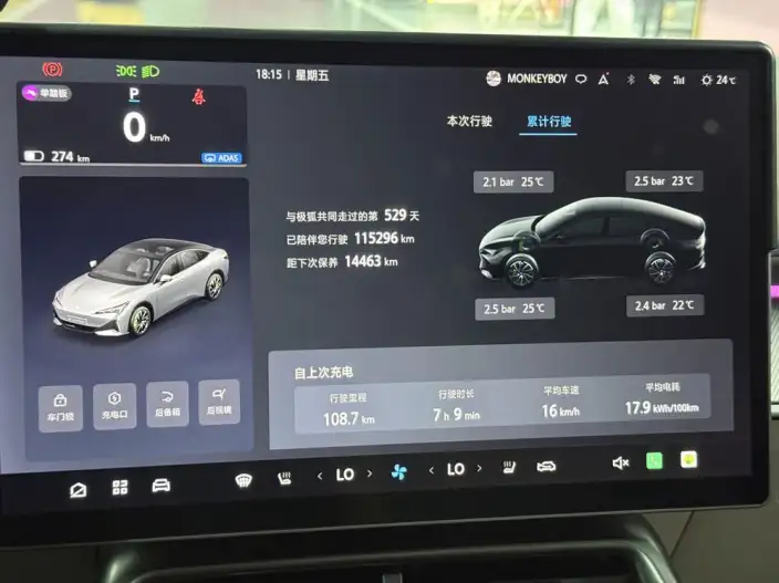Arcfox α-S 5 2024 Model 560MAX 185kW – фото 10