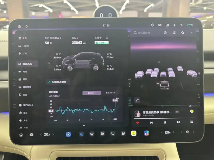 NIO ES6 2025 Model 75kWh – фото 9