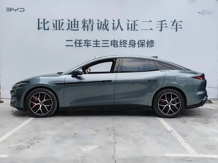 BYD Han L DM 2025 Model DM-p 180KM 4WD LiDAR Flagship Model