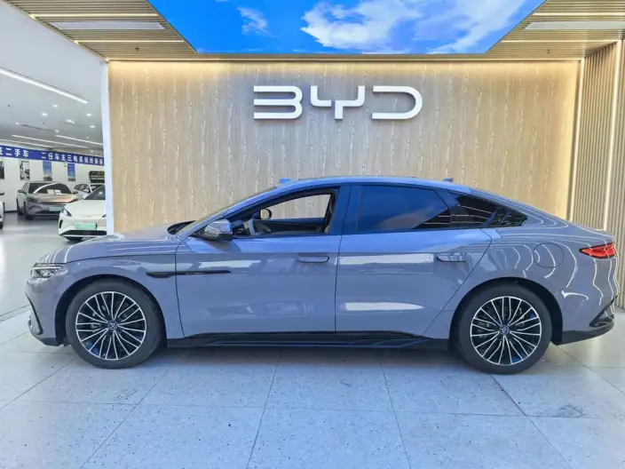 BYD Han DM 2025 Model Smart Driving Edition DM-i 125KM LiDAR Flagship Model