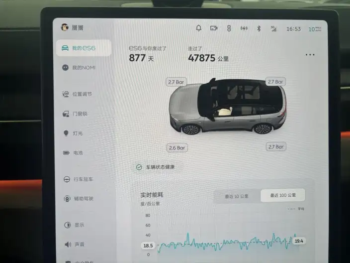 NIO ES6 2024 Model 75kWh – фото 8