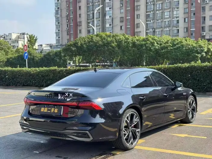 Audi A7 L 2024 Model 45 TFSI quattro Black Samurai Edition – фото 6