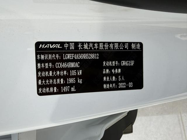Haval H6 2021 2nd Gen 1.5T Automatic Champion – фото 20