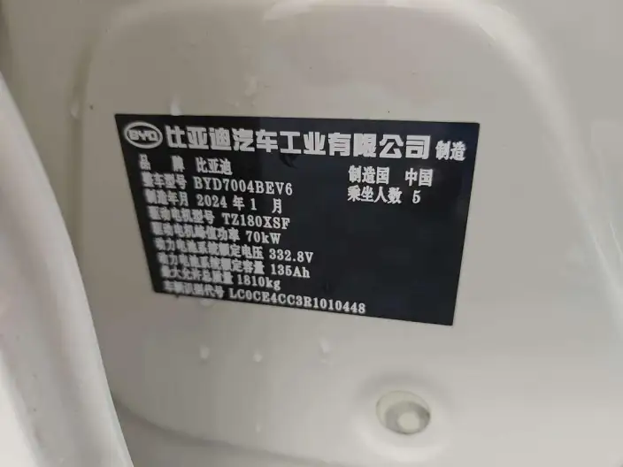 BYD Dolphin 2024 Model Honor Edition 420km Free Edition – фото 7