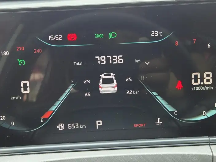 Changan Eado 2022 Model PLUS Blue whale NE 1.4T GDI DCT Flagship Model – фото 10