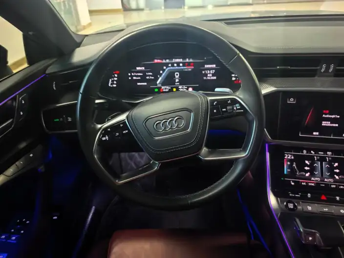 Audi A7 L 2024 Model 45 TFSI quattro Black Samurai Edition – фото 10