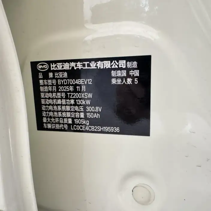 BYD Dolphin 2025 Model Smart Driving Edition 410KM Fashion Edition – фото 8