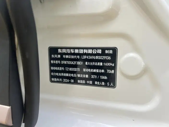 Dongfeng Nano 01 2024 Model 330Plus – фото 7