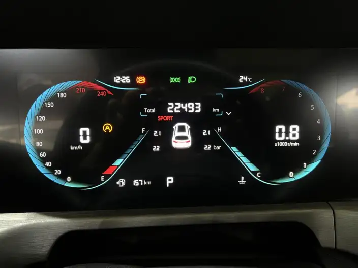 Changan CS35 PLUS 2023 Model Changxiang Edition Blue whale NE 1.4T DCT Noble Model – фото 7