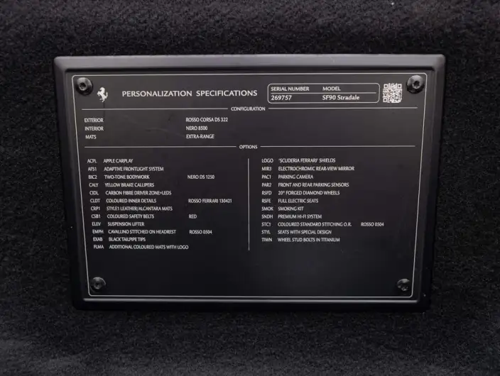 Ferrari SF90 2019 Model 3.9T Standard Edition – фото 10