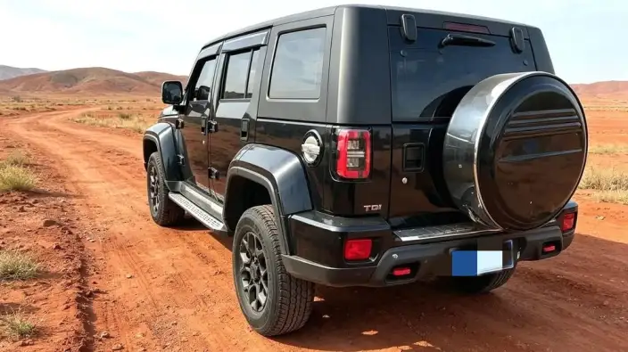 BAIC BJ40 2021 Model 2.0D Automatic 4WD Blade Hero Edition Warrior Model front and rear electronic control locks – фото 3