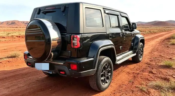 BAIC BJ40 2021 Model 2.0D Automatic 4WD Blade Hero Edition Warrior Model front and rear electronic control locks – фото 4
