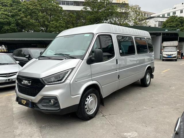 Teshun 2021 2.8T Space King Golden Bull Model Long Axle Medium High Roo f Rear Single Tire-Step 6-Seater Diesel China VI JX493