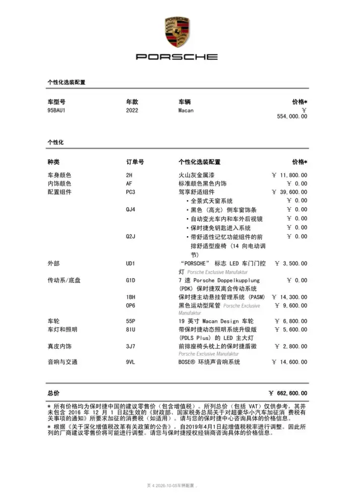 Macan 2022 Model Macan 2.0T – фото 8