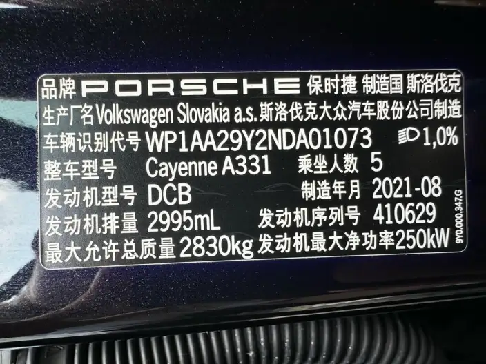 Cayenne 2019 Model Cayenne 3.0T – фото 10