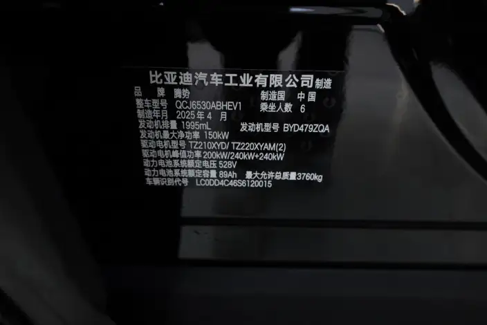 DENZA N9 DM 2025 Model Flagship Model – фото 5