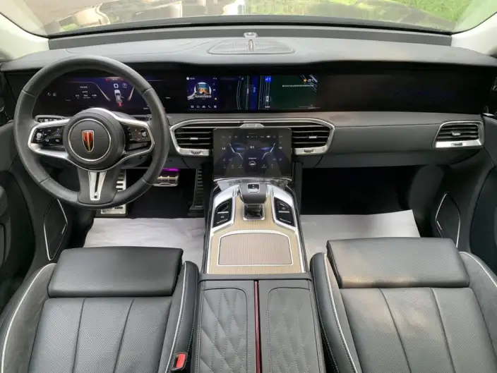HONGQI E-HS9 2022 Model 690km Flag Xiang Edition VI seat – фото 8
