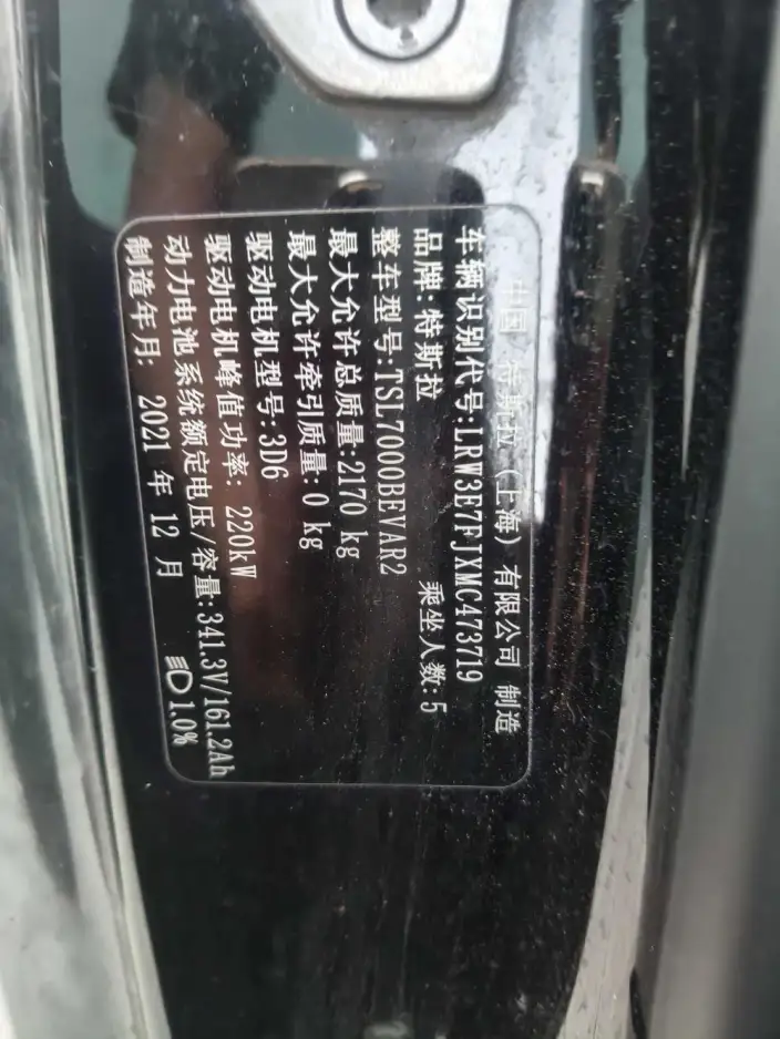 Model 3 2021 Model Standard Battery Life Rear Drive L Class Edition 3D6 – фото 7