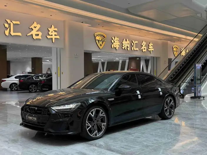 Audi A7 L 2024 Model 45 TFSI quattro S-line Black Samurai Edition