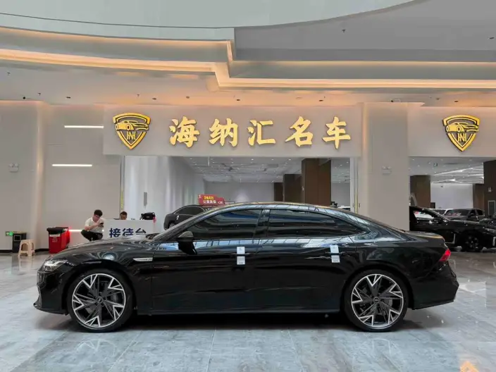 Audi A7 L 2024 Model 45 TFSI quattro S-line Black Samurai Edition