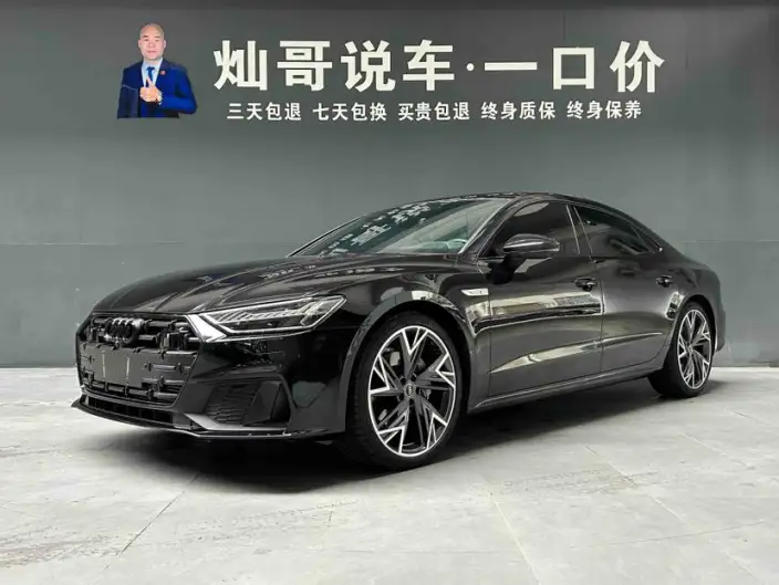 Audi A7 L 2023 Model 45 TFSI quattro S-line Black Samurai Edition – фото 1